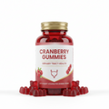 Potent Cranberry Gummies 1500mg with D Mannose Urinary Tract Health for Women Men Urinary Flush Bladder Fast Acting Support Supplements with Hibiscus Powder 180 Count