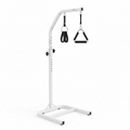 Trapeze Bar for Bed Mobility, Bed Trapeze with Clamps and Floor Stand, 250LBS Weight Capacity Bed Pull Up Assist for Elderly, Patients & Disabled, Suitable for Home Care, Hospital, Nursing Home